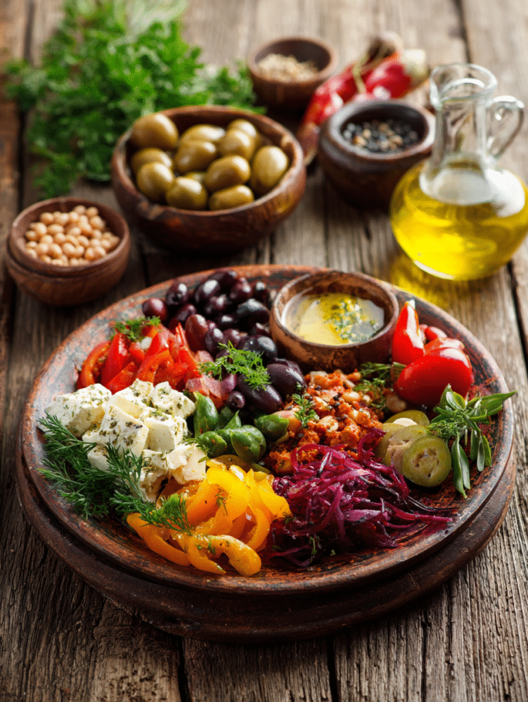 Balanced plant-based meal supporting habits for a longer life after 60
