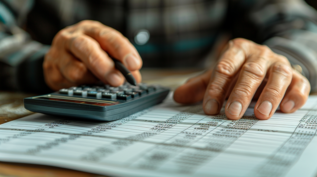social security seniors benefit cuts scenario table showing monthly and annual dollar losses