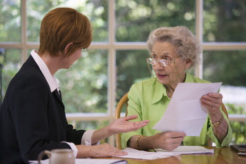 Home Health Care for Seniors start steps shown with care plan calendar medication list and family planning at home