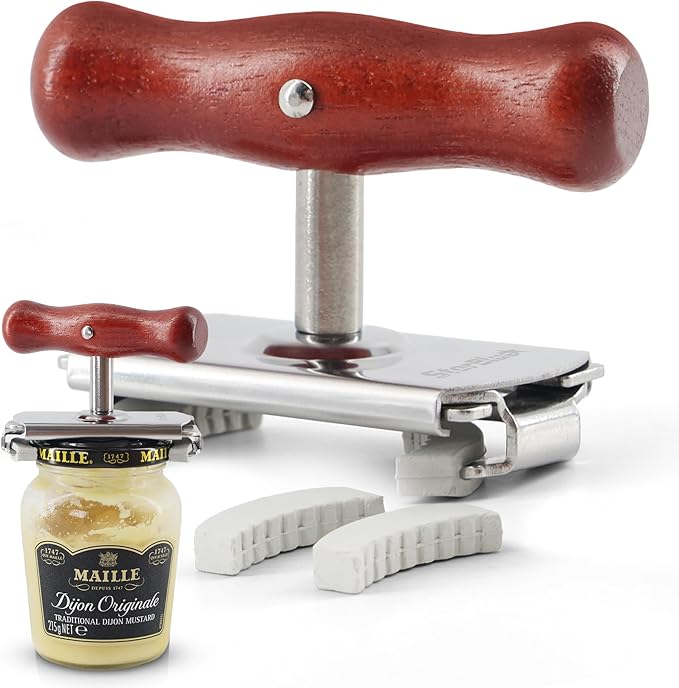 StarBlue jar opener for seniors with weak hands designed to help open jars and lids more easily.