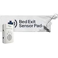 Bed alarm for elderly adults with sensor pad and caregiver alert system for fall prevention and nighttime safety
